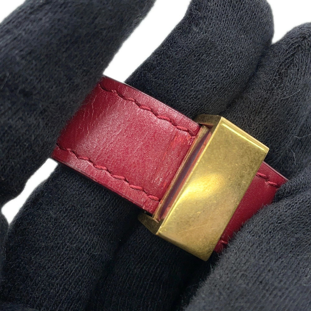 Celine Box Calfskin Box Flap Bag Red - Picture 12 of 12